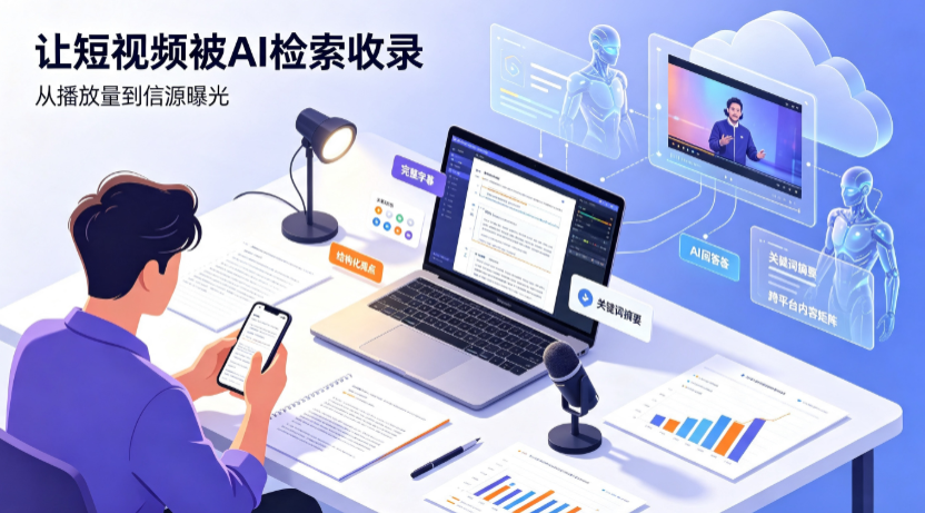 玉环县短视频创作者新必修课：吃透 GEO 优化，让抖音内容被豆包、DeepSeek、元宝智能体收录